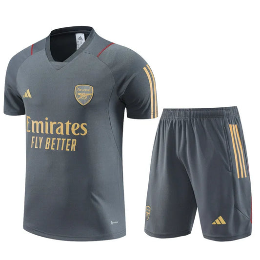 Arsenal Short Sleeve Set Grey 2023-24