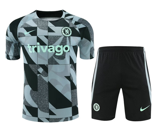 Chelsea Short Sleeve Set Camo/Black 2023-24