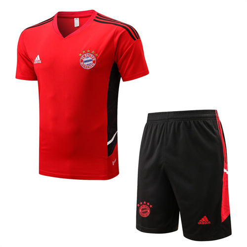 Bayern Munich Short Set Red/Black 2022-23