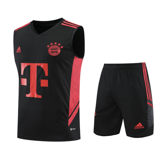 Bayern Munich Vest Set Black/Red 2023-24