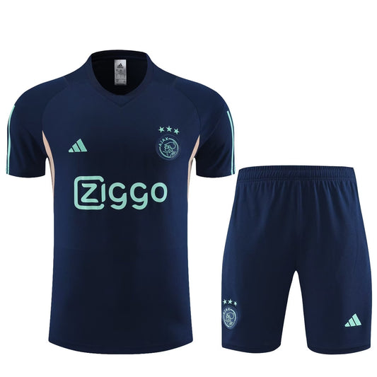 Ajax Short Sleeve Set Navy 2023-24