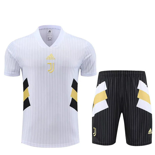 Juventus Short Sleeve Set White/Black 2023-24