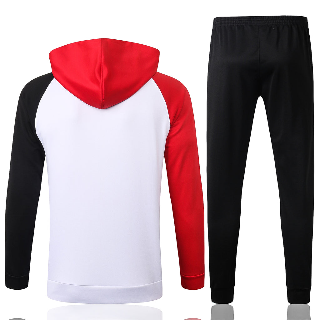 AC Milan Long Sleeve Zipped Tracksuit Red/Black 2023-24 – mashedit