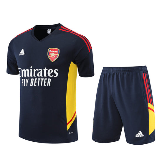 Arsenal Short Sleeve Set Blue/Red 2022-23