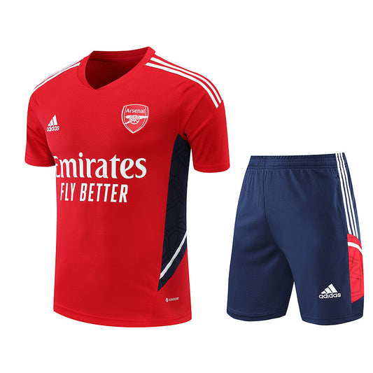 Arsenal Short Sleeve Set Red/Navy 2022-23